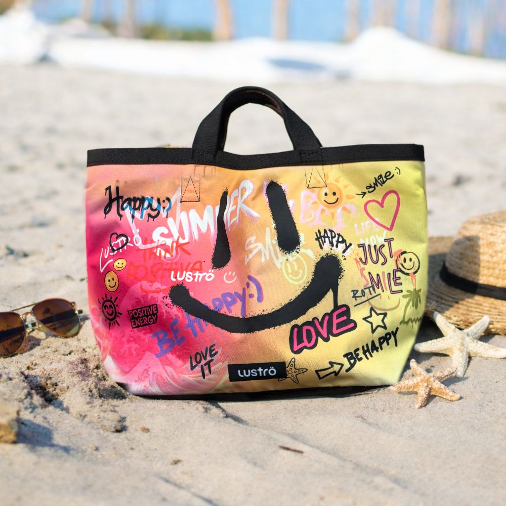 Strandtasche aus 15 recycelten Plastikflaschen